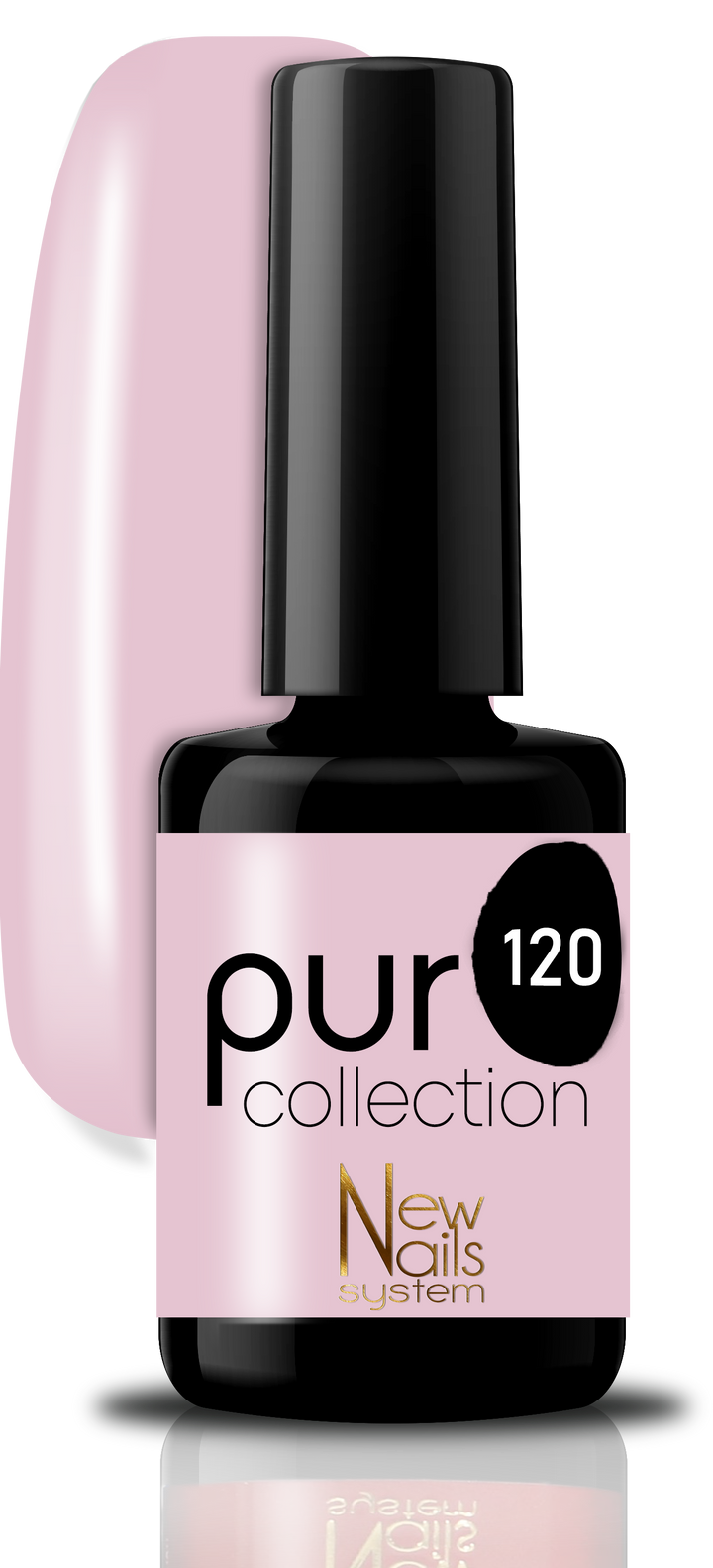 Smalto per unghie gel color semipermanente PURO COLLECTION 120 colore Life in Love