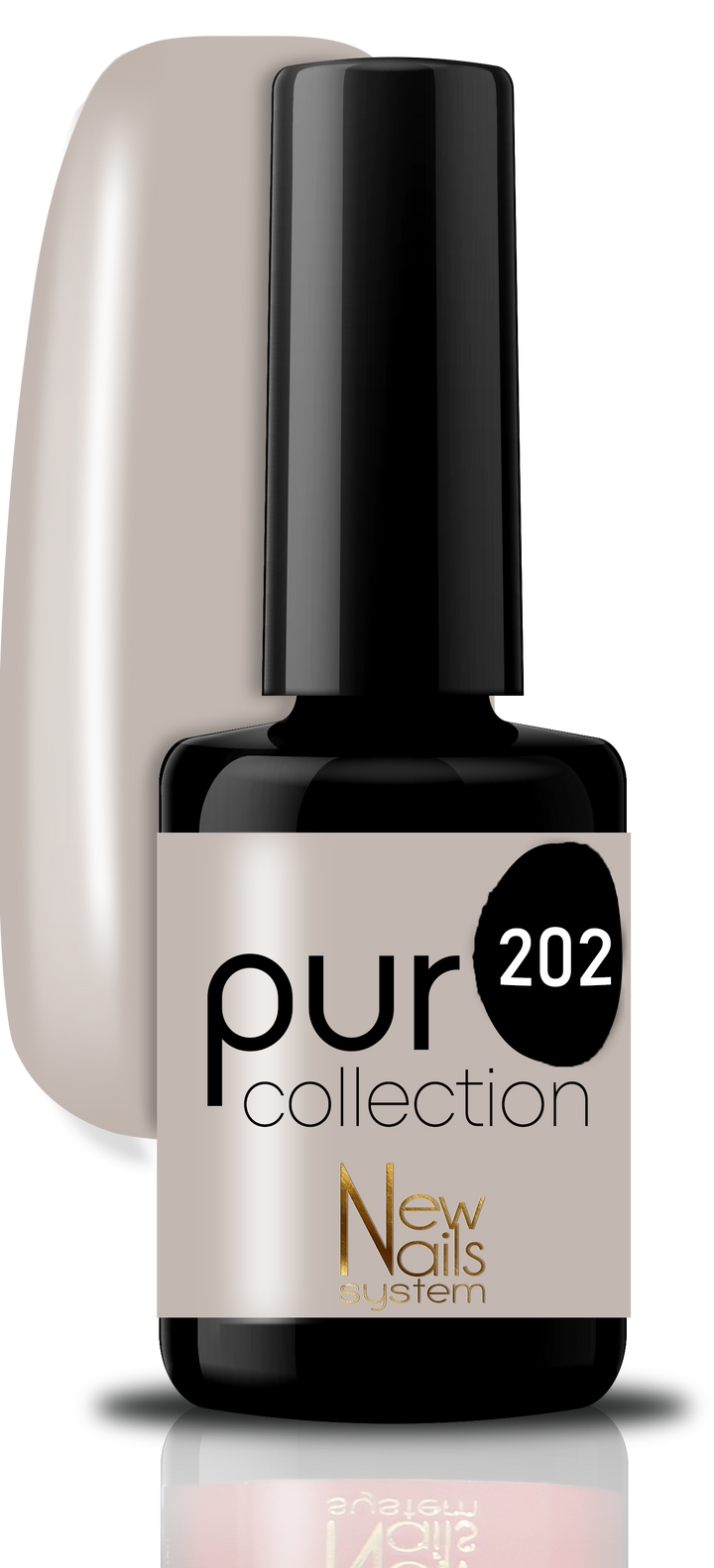 Smalto per unghie gel color semipermanente PURO COLLECTION  202 colore Life in Love