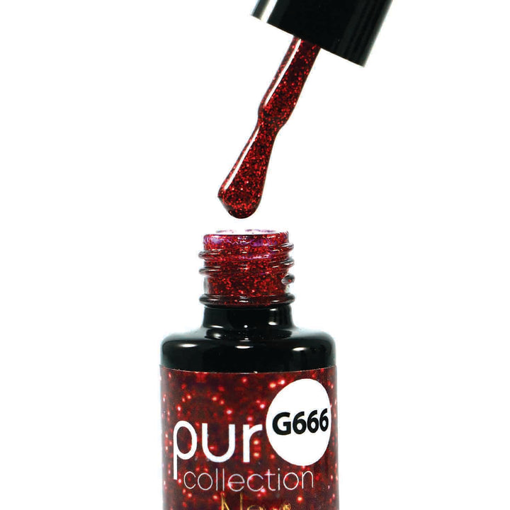 Smalto gel per unghie color semipermanente Puro collection G666