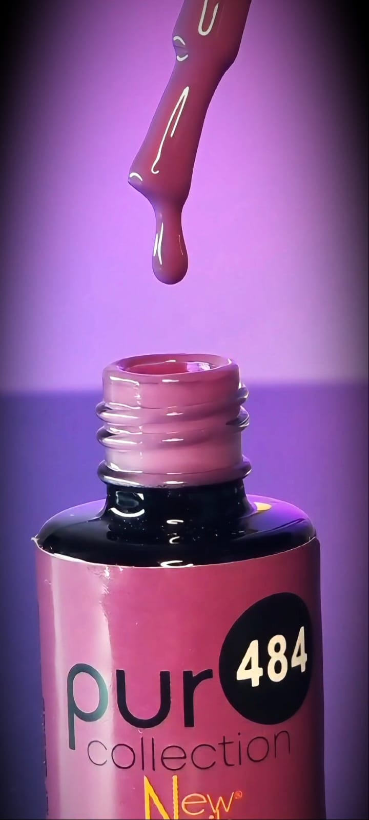 Smalto gel per unghie color semipermanente Puro collection JAPANDI STYLE 484