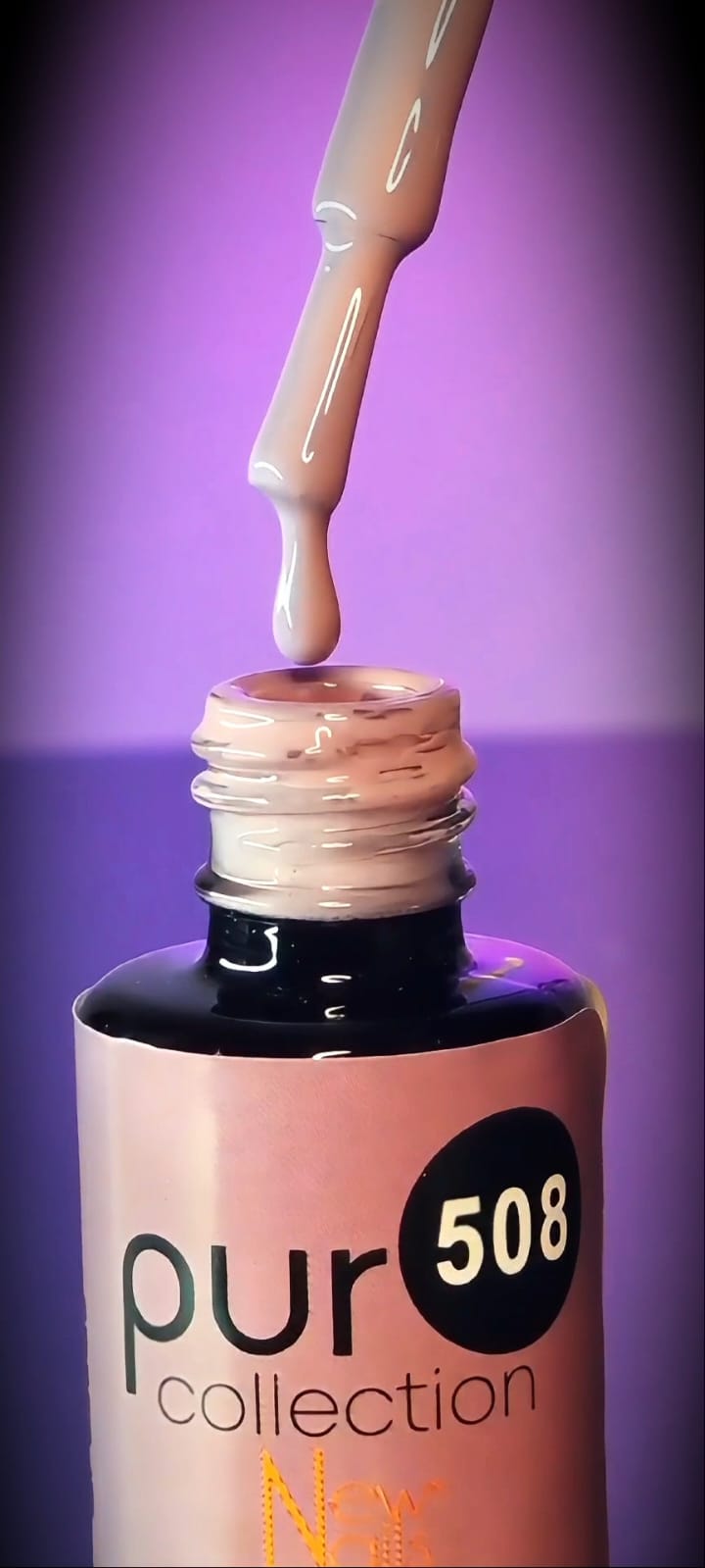 Smalto gel per unghie color semipermanente Puro collection JAPANDI STYLE 508