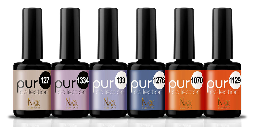 Smalto gel unghie set 6 colori AUTUNNO ITALIANO COLLECTION