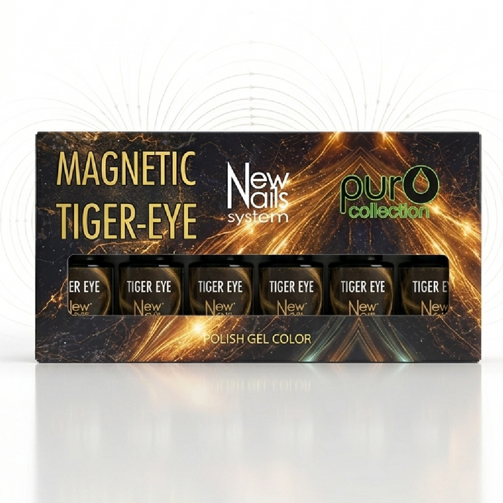 MAGNETIC TIGER EYE – Smalto Semipermanente Effetto Magnetico Cat Eye | New Nails System