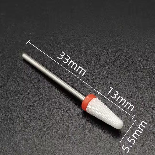 Punta fresa ceramica cono per manicure