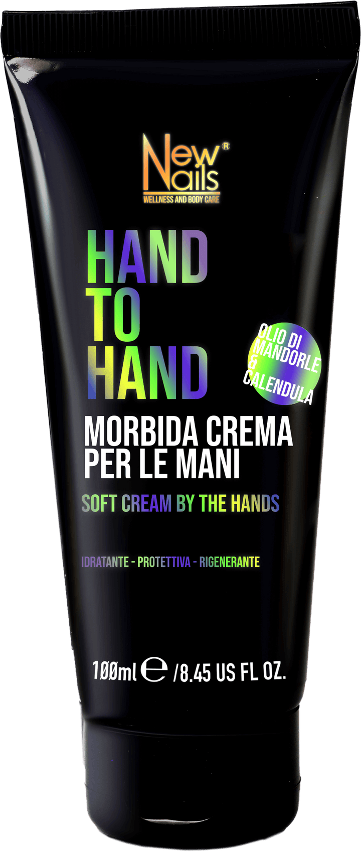 Crema Mani 100ml Idratante e nutriente Con Olio di Mandorle Dolci e Vitamina E