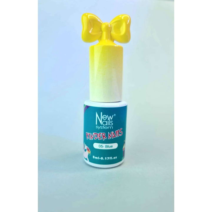 Smalto gel semipermanente per bambine  set 5 colori e accessori