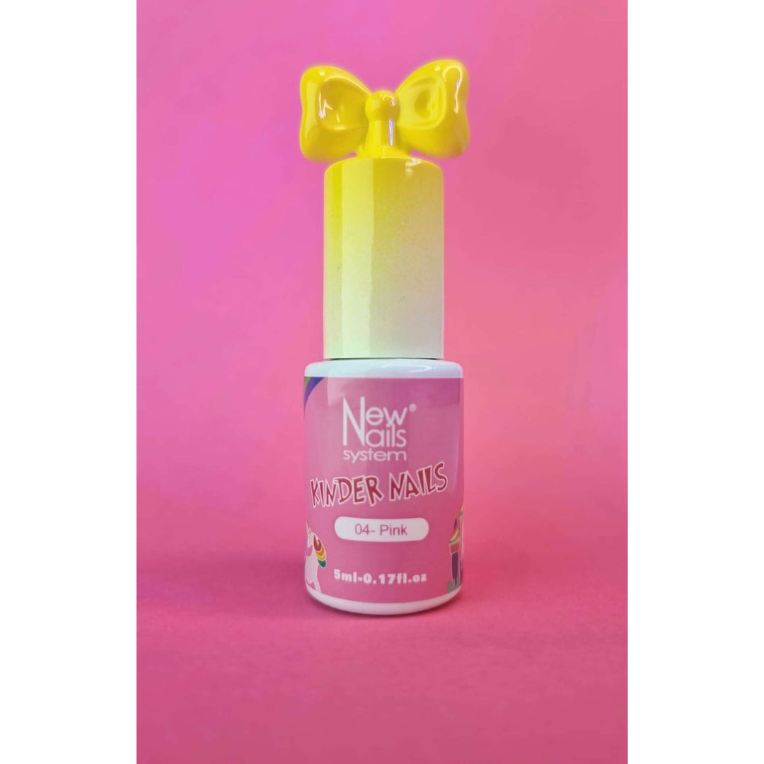 Smalto gel semipermanente per bambine  set 5 colori e accessori