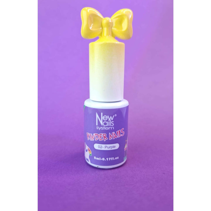 Smalto gel semipermanente per bambine  set 5 colori e accessori