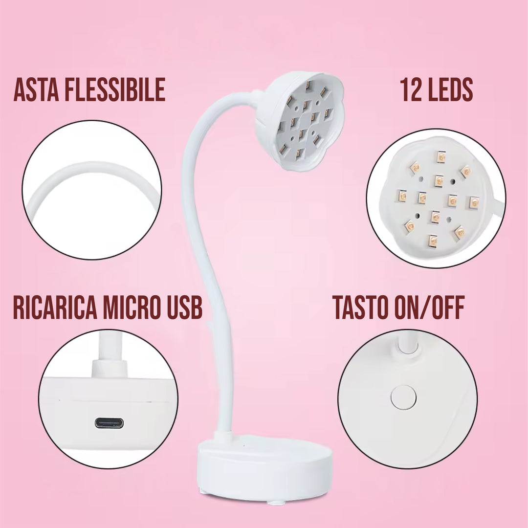 CROK UVR Superior technology lamp for nail reconstruction