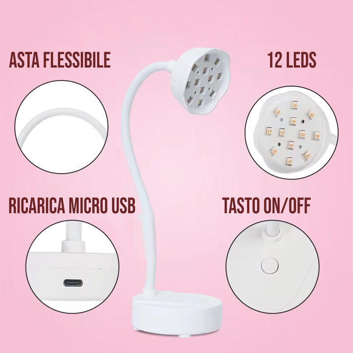 CROK UVR Superior technology lamp for nail reconstruction