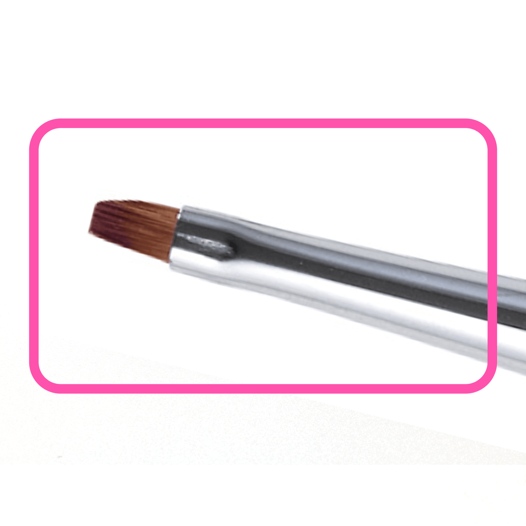 Pennello flat #2 nail art unghie gel