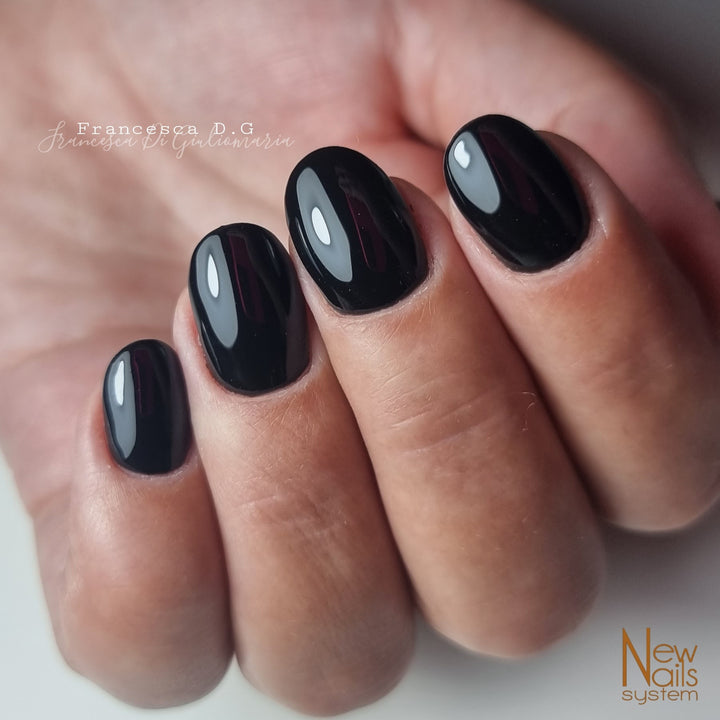Smalto Semipermanente 1044 Nero Intenso | Black & White Collection