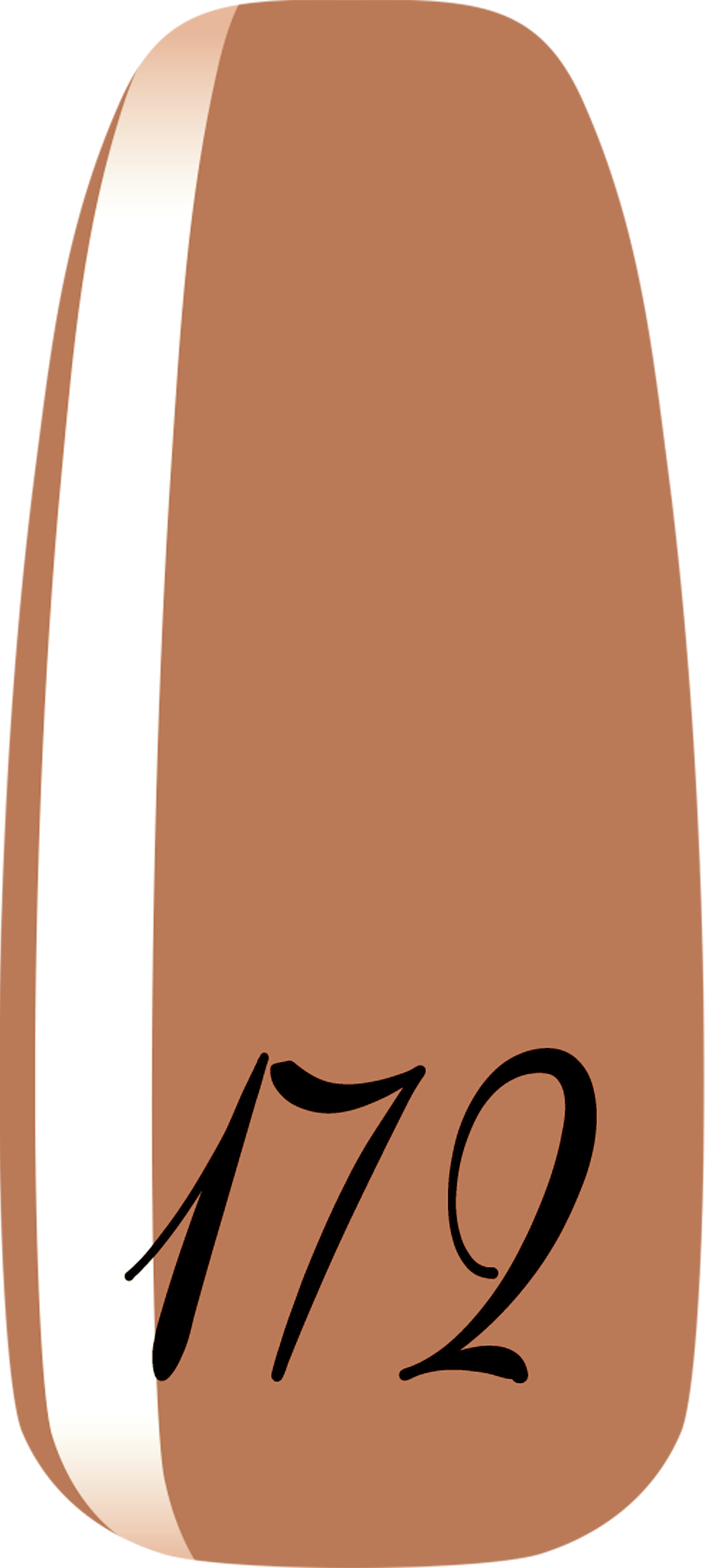 Smalto per unghie gel color semipermanente PURO COLLECTION  172 colore Life in Love