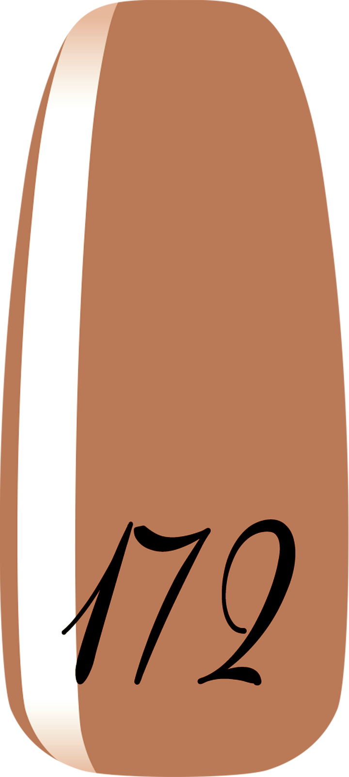 Smalto per unghie gel color semipermanente PURO COLLECTION  172 colore Life in Love