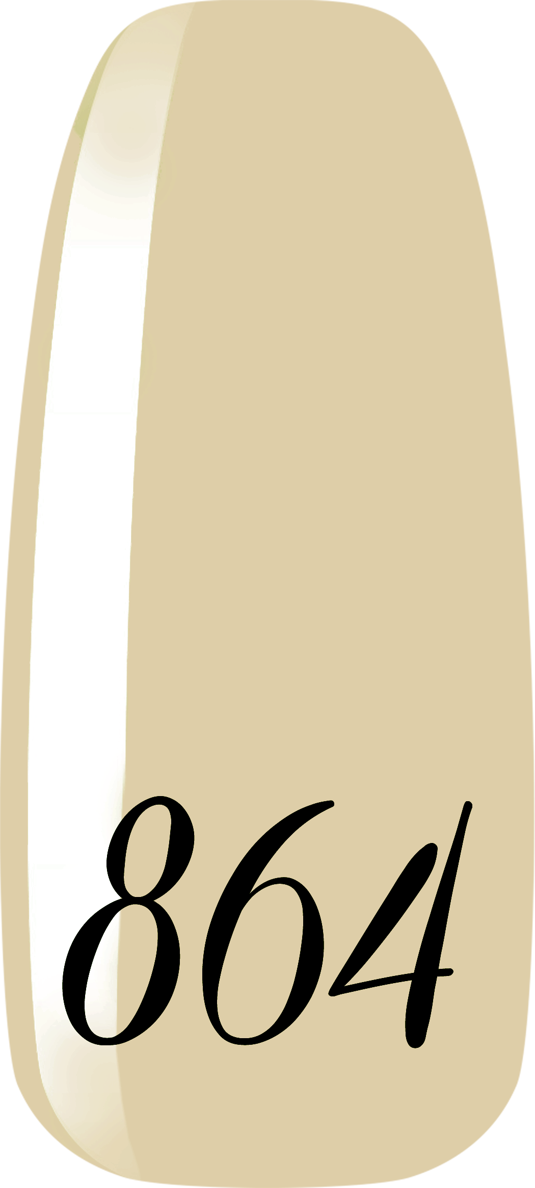 Smalto per unghie gel color semipermanente PURO COLLECTION 864 colore Life in Love