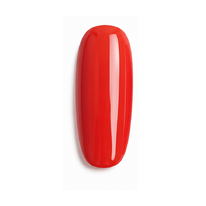 unghia finta colore smaltogel rosso corallo