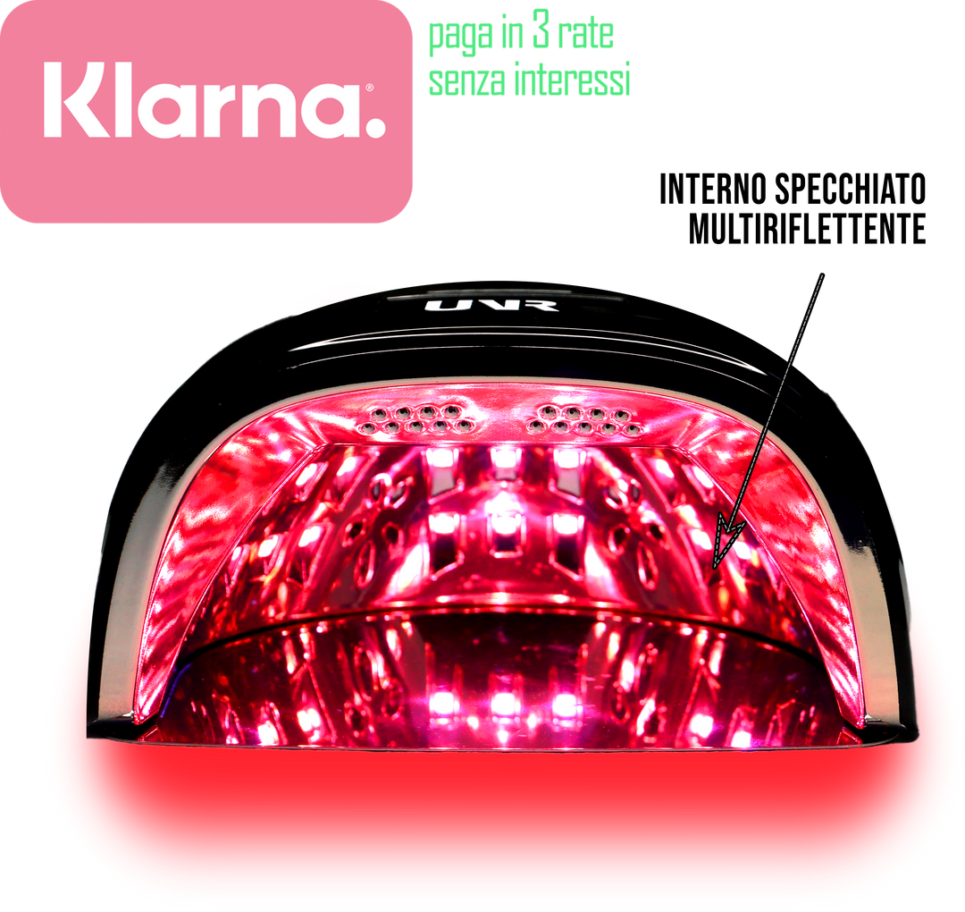 CROK UVR  CORDLESS  con Raggi UVR - lampada di tecnologia Superiore per ricostruzione unghie