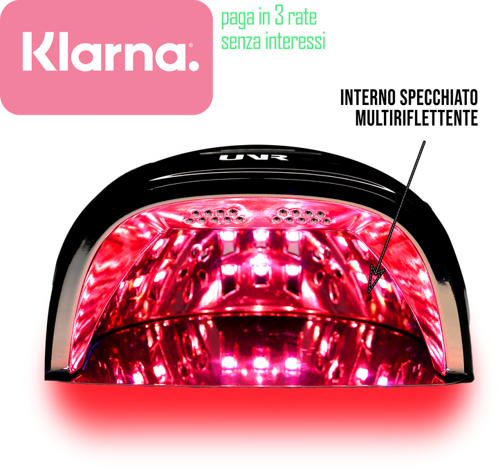 CROK UVR  CORDLESS  con Raggi UVR - lampada di tecnologia Superiore per ricostruzione unghie