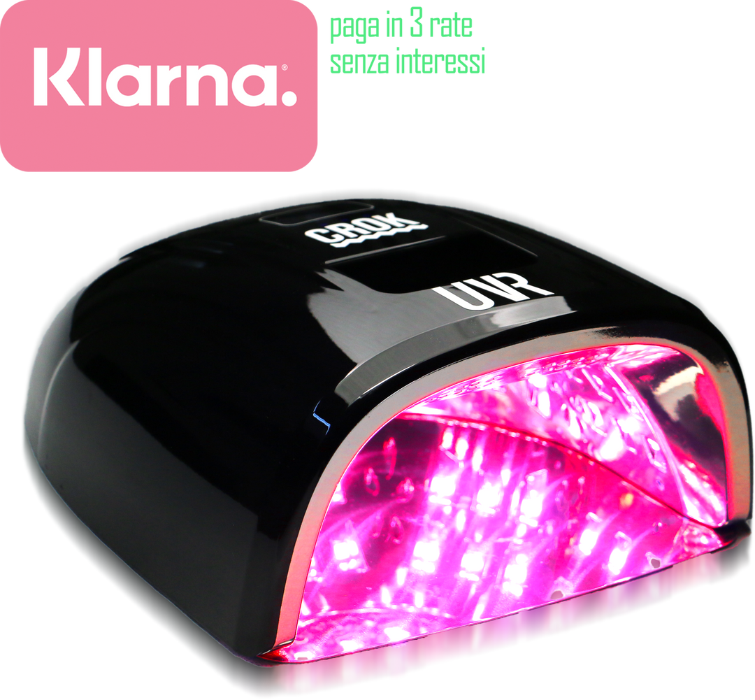 CROK UVR  CORDLESS  con Raggi UVR - lampada di tecnologia Superiore per ricostruzione unghie