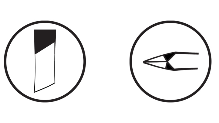 PINZETTA CIGLIA 0046-42