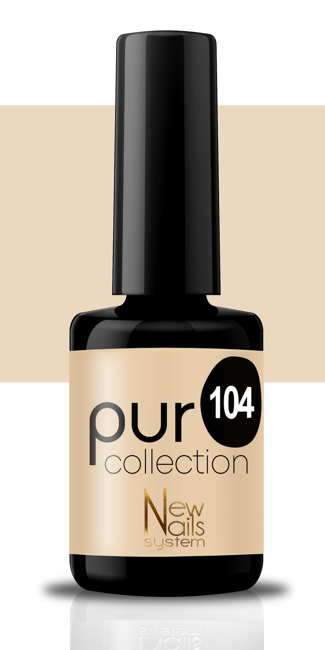 Smalto per unghie gel color semipermanente Puro collection 104 colore Cowgirl