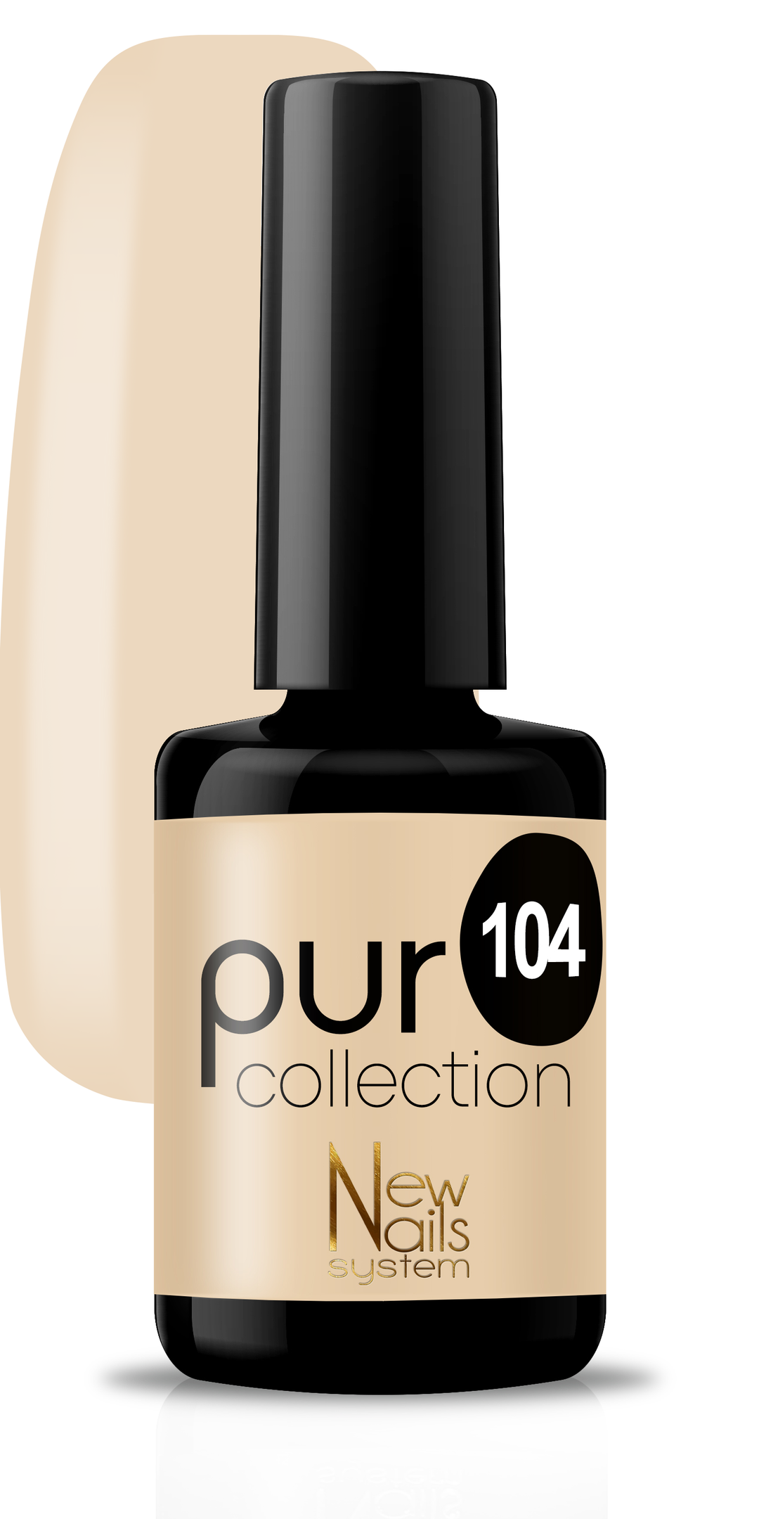 Smalto per unghie gel color semipermanente Puro collection 104 colore Cowgirl