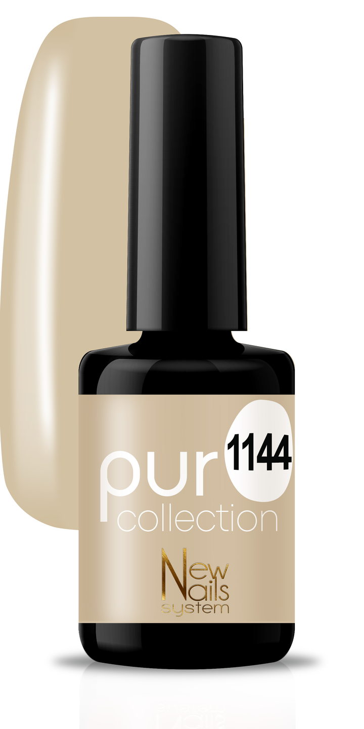 Smalto per unghie gel color semipermanente Puro collection 1144 colore Fshion Nude