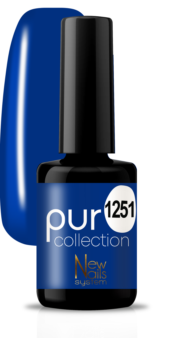 Smalto per unghie gel color semipermanente Puro collection Blues 1251