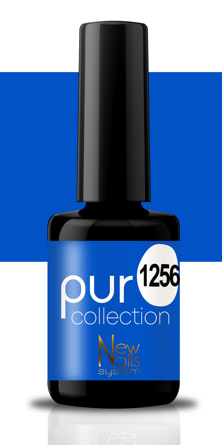 Smalto per unghie gel color semipermanente Puro collection Blues 1256