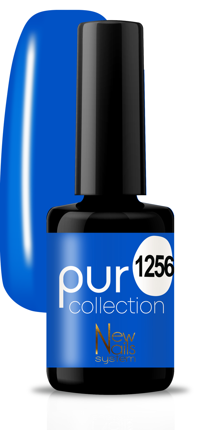 Smalto per unghie gel color semipermanente Puro collection Blues 1256