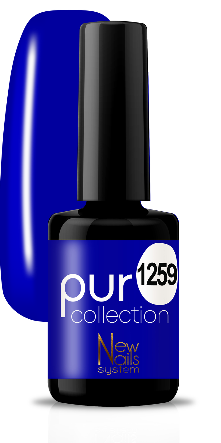 Smalto per unghie gel color semipermanente Puro collection Blues 1259