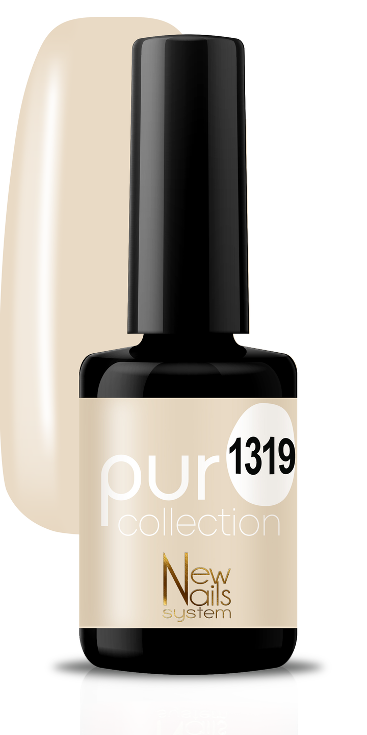 Smalto per unghie gel color semipermanente Puro collection 1319 colore Fshion Nude