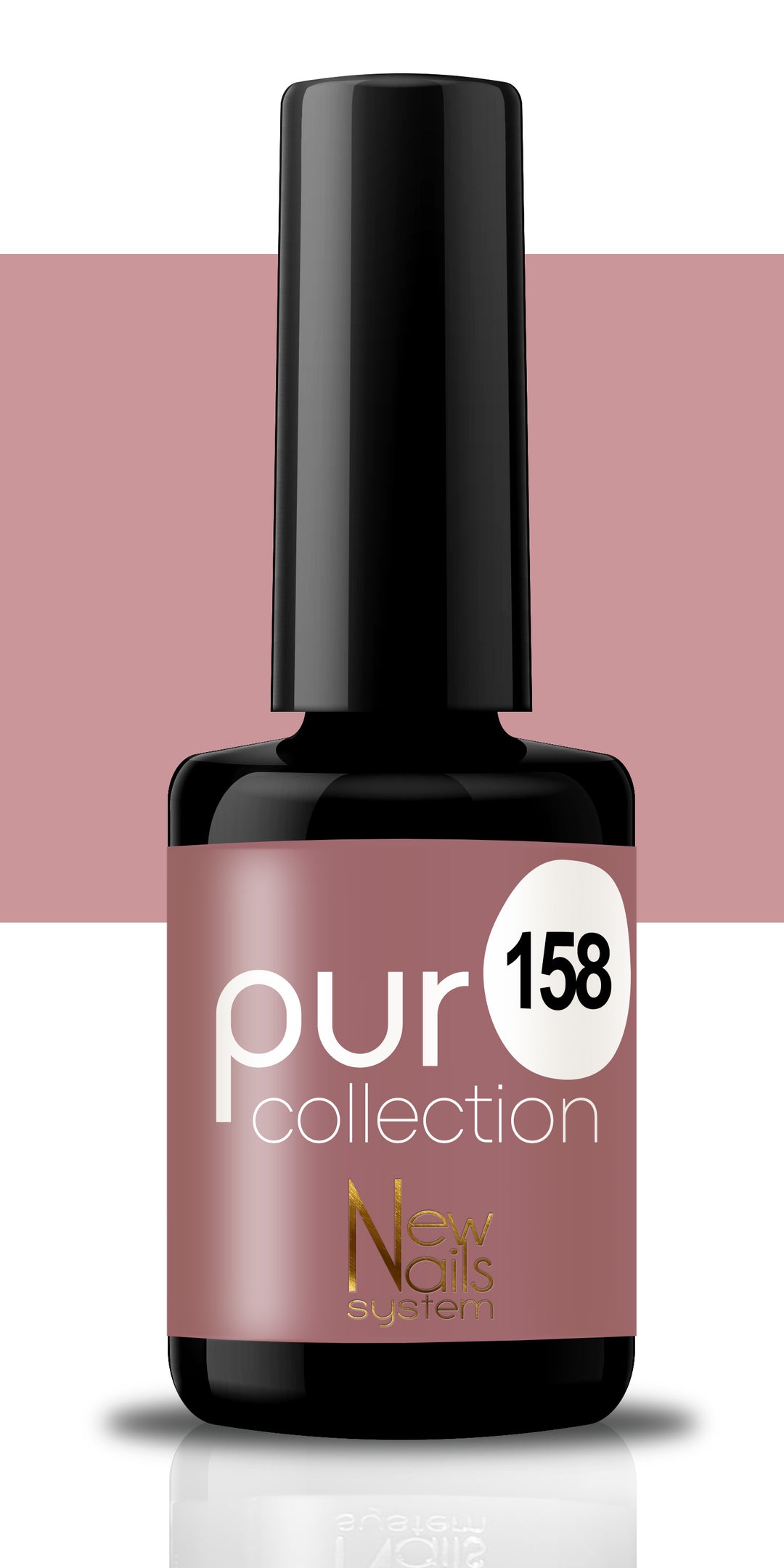 Smalto per unghie gel color semipermanente Puro collection 158 colore Cowgirl