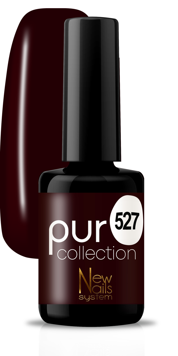 Smalto per unghie gel color semipermanente Puro collection 527 colore Rouge Passion