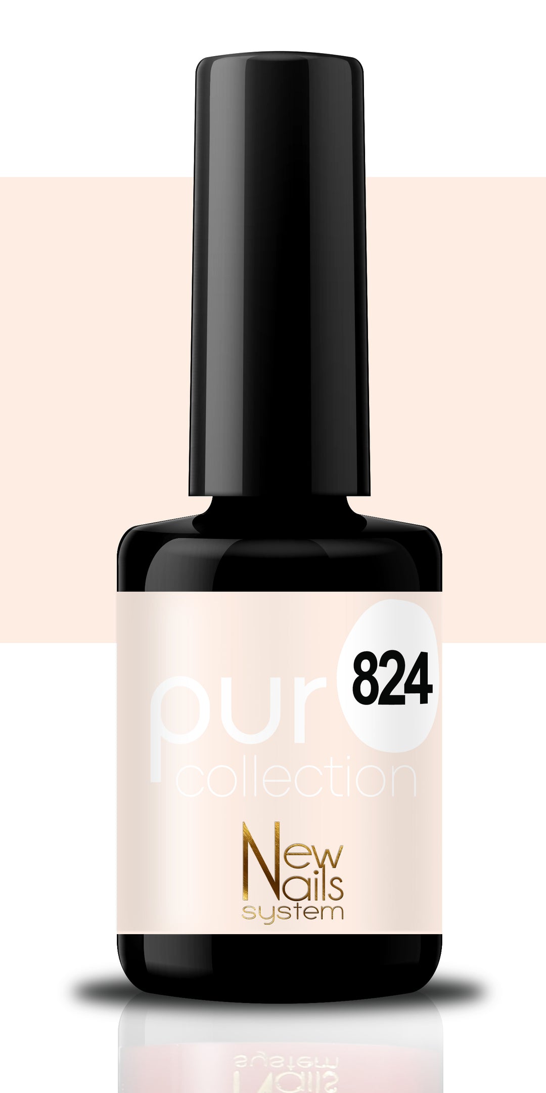 Smalto gel per unghie color semipermanente Puro collection Scent of Roses 824