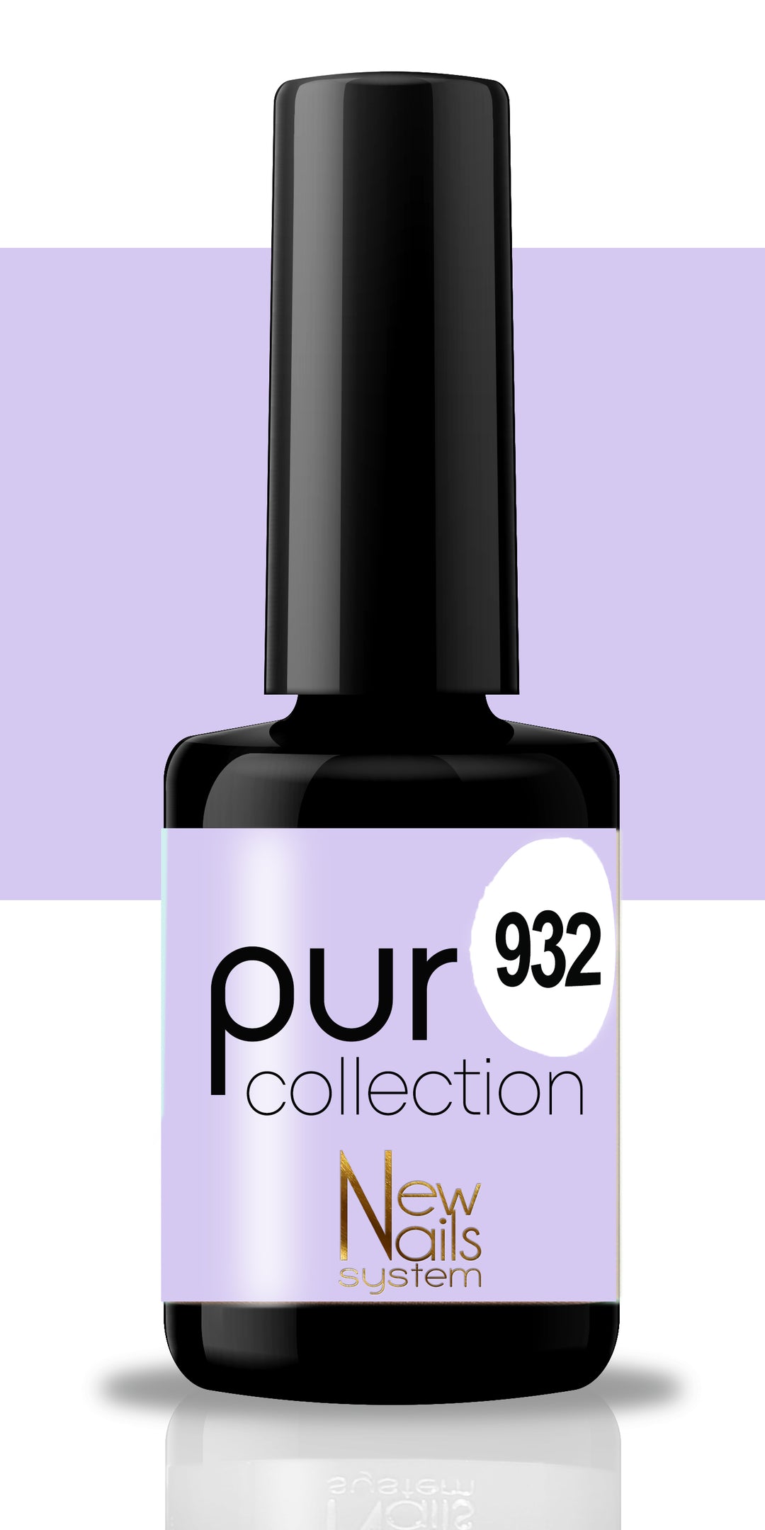 Smalto per unghie gel color semipermanente Puro collection 932 colore Sweet Pastel