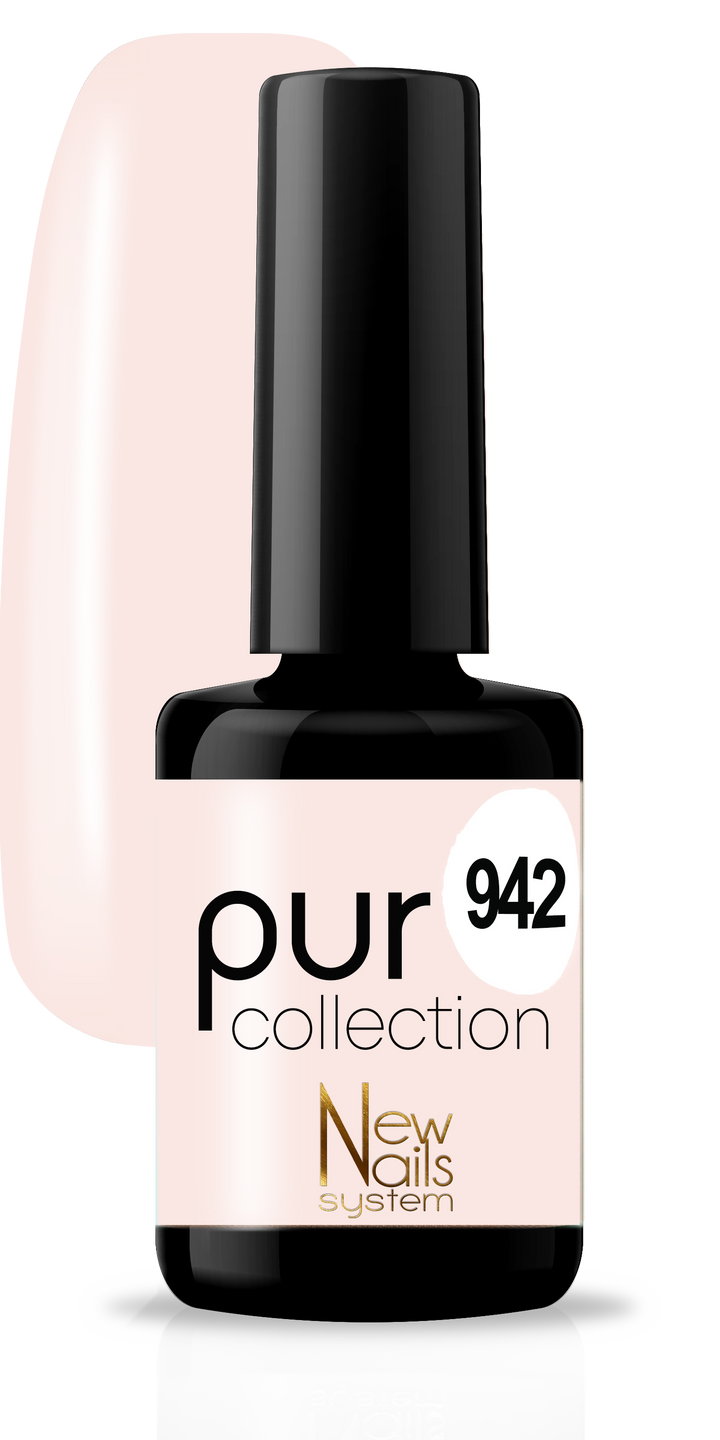 Smalto per unghie gel color semipermanente Puro collection 942 colore Sweet Pastel
