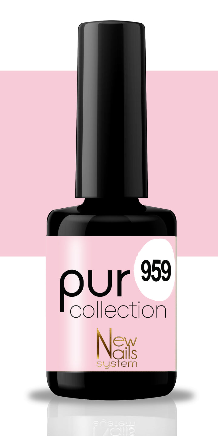 Smalto per unghie gel color semipermanente Puro collection 959 colore Sweet Pastel