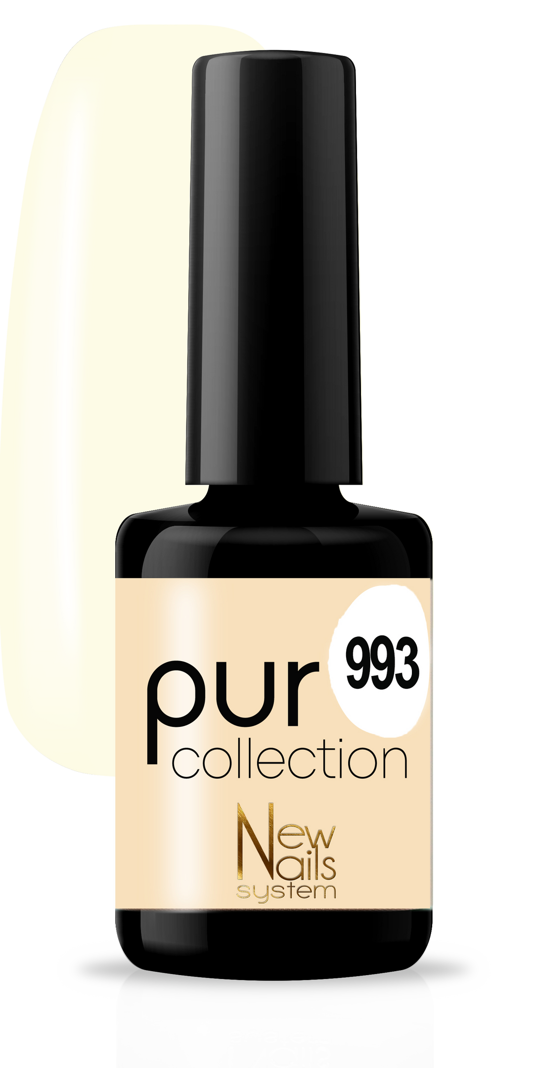 Smalto per unghie gel color semipermanente Puro collection 993 colore Sweet Pastel