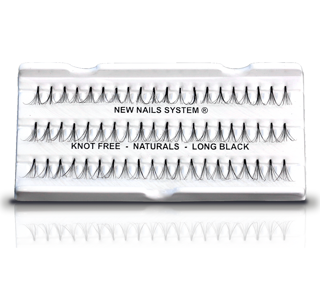 NATURAL tufted eyelashes WITHOUT KNOT