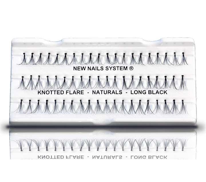 NATURAL tufted eyelashes WITH KNOT