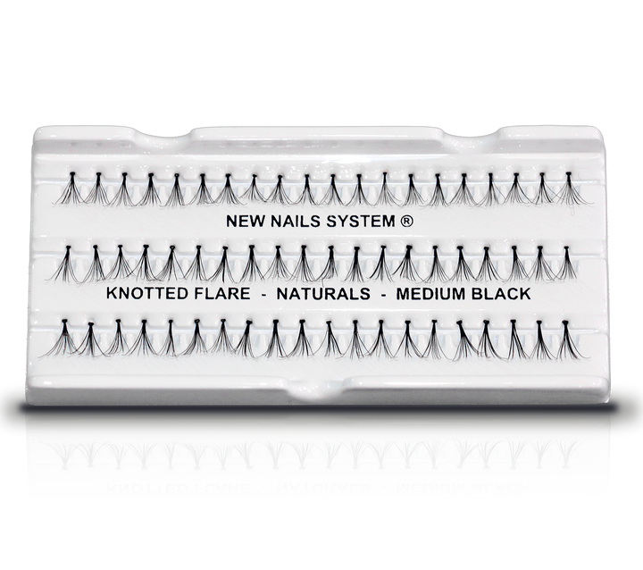 NATURAL tufted eyelashes WITH KNOT