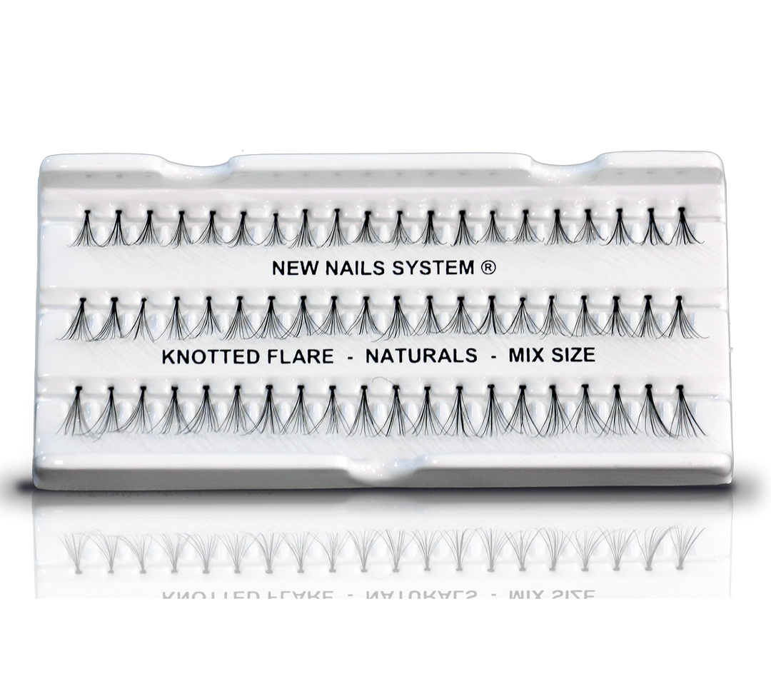 NATURAL tufted eyelashes WITH KNOT