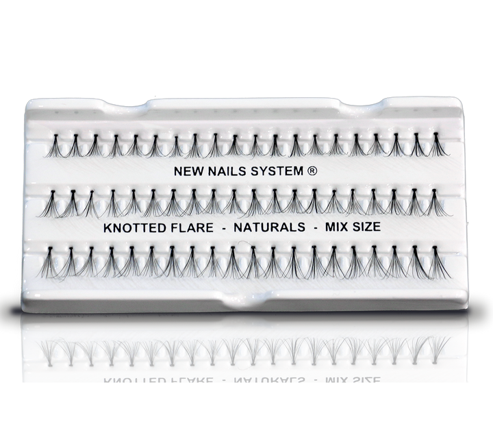 NATURAL tufted eyelashes WITH KNOT